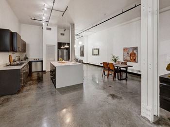 Art loft-style floorplans